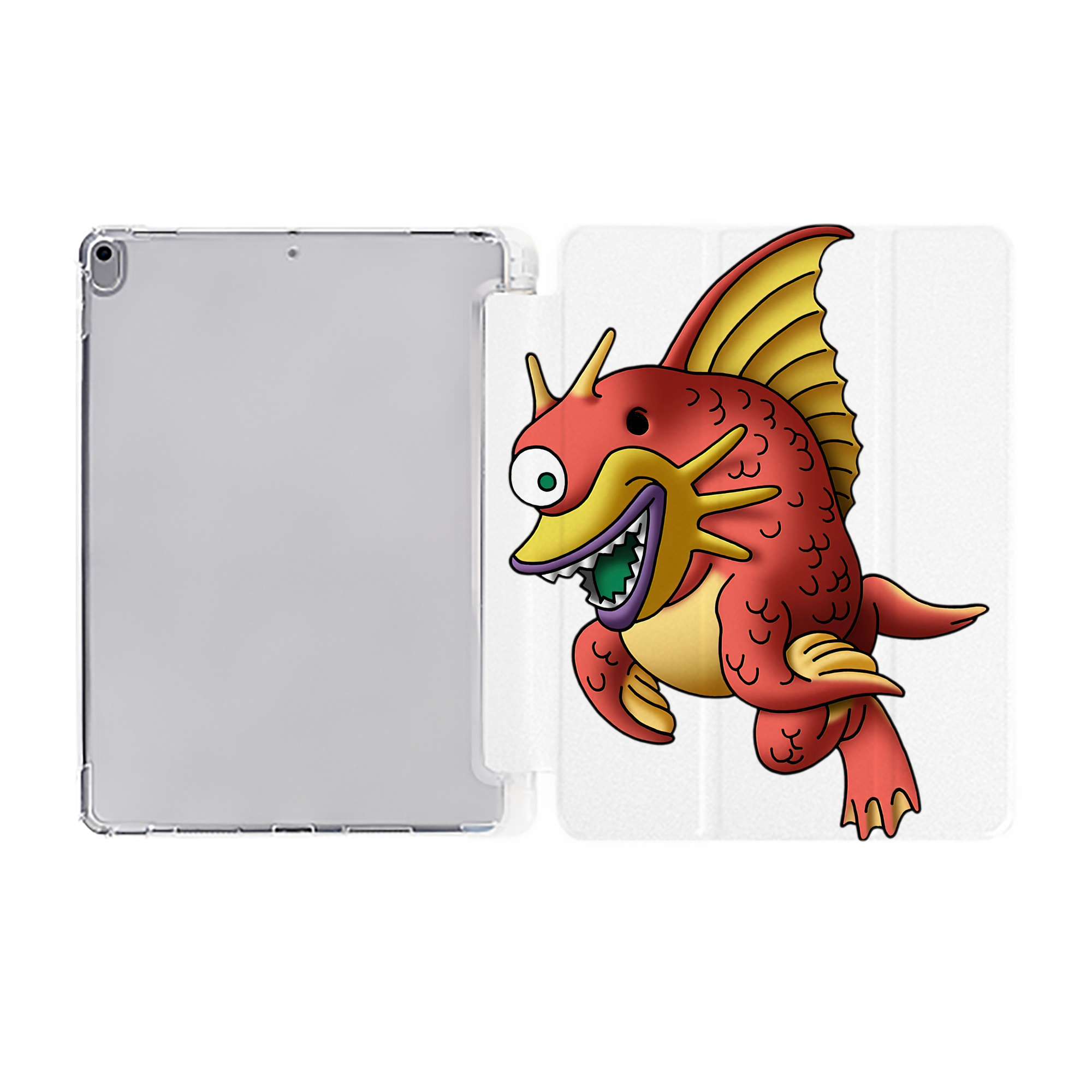 （画像用） ドラゴンクエスト Doragon Kuesuto Dragon Quest IPad ケース ペン収納付き 三つ折りスタンド PUレザー×シリコン 対応機種9.5/10.5/10.9インチ